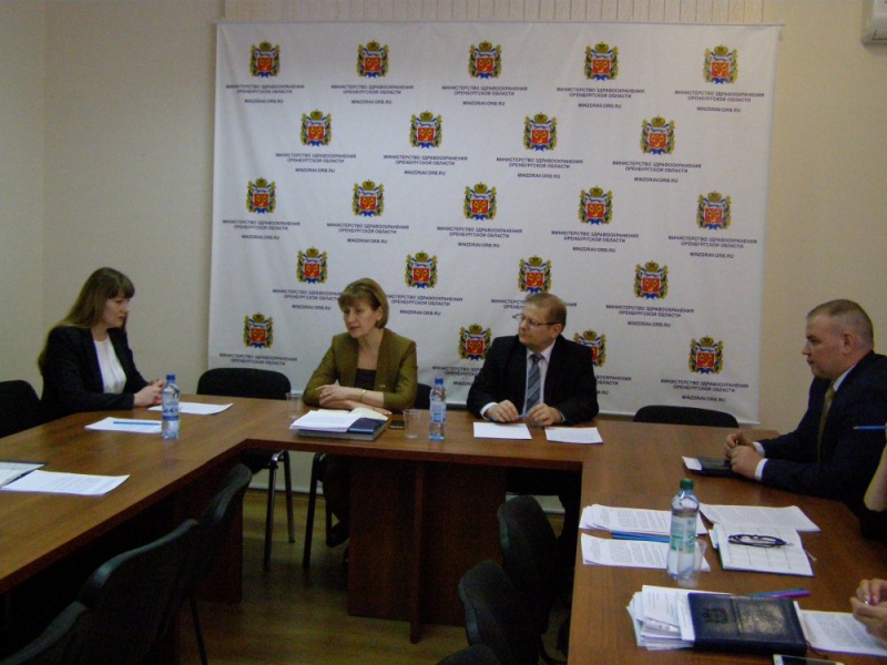 Оренбургский минздрав посетили представители делегации из Крыма